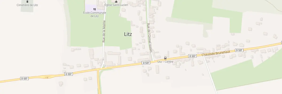 Plan du 14 Rue de l’Ormel Voisin à Litz
