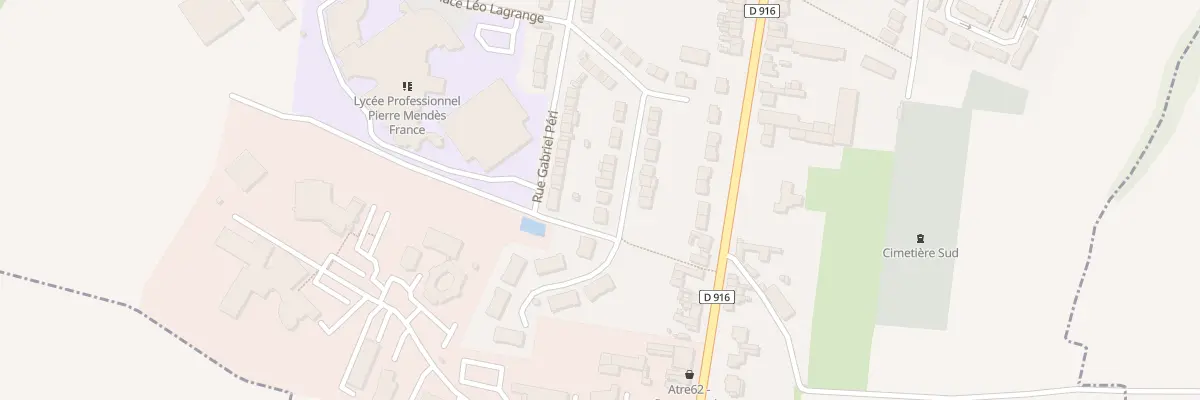 Plan du 24 Rue Pierre Brossolette à Saint-Pol-sur-Ternoise