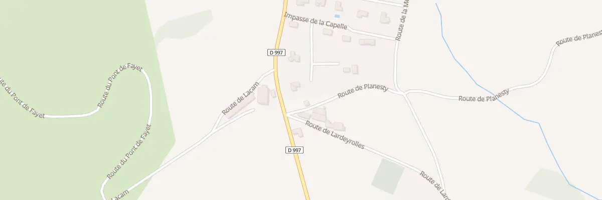 Plan du 5318 Lardeyrolles à Castanet