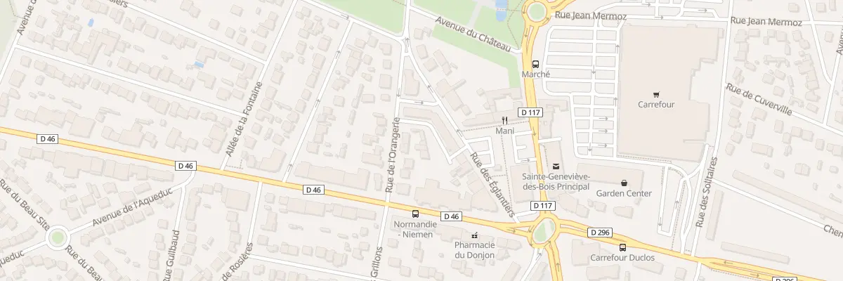 Plan du 10B Rue de l’Orangerie à Sainte-Geneviève-des-Bois