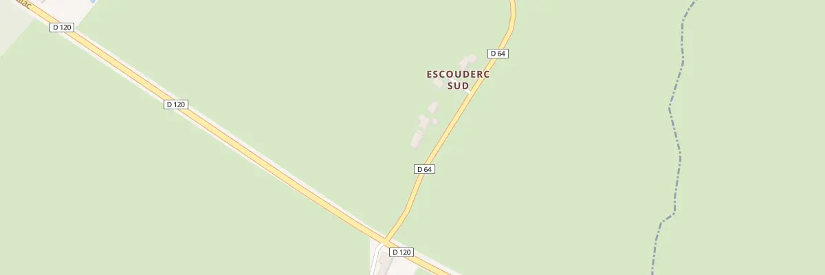 Plan du 1 Escouderc Sud à Saint-Paul-des-Landes