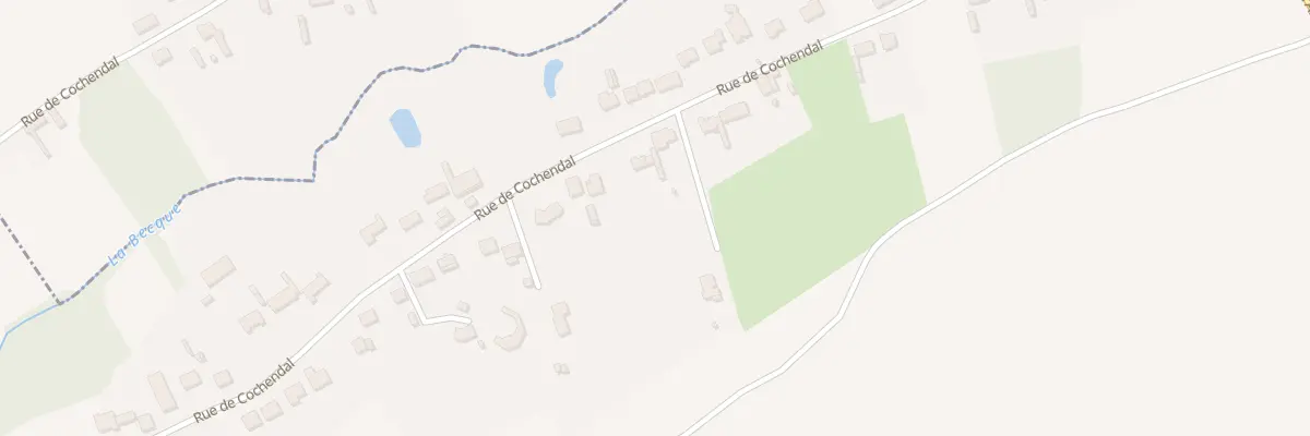 Plan du 329 Rue de Cochendal à Roquetoire