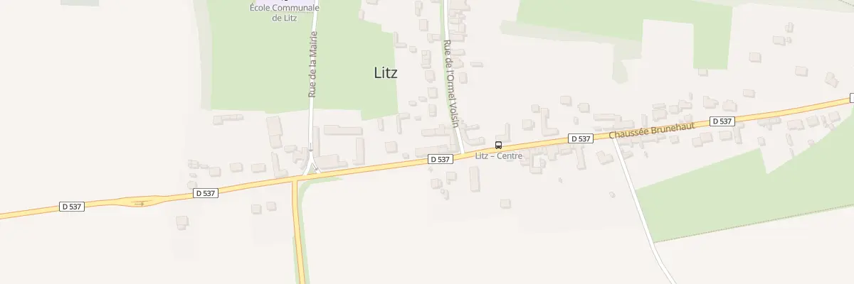 Plan du 27 Chs Brunehaut à Litz