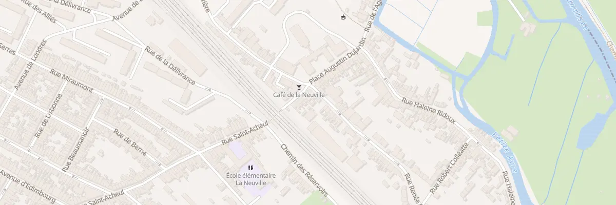Plan du 166 Rue Saint-Acheul à Amiens