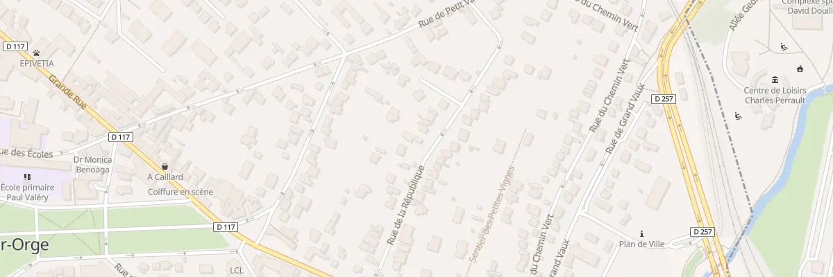 Plan du 27 Rue de la Republique à Épinay-sur-Orge