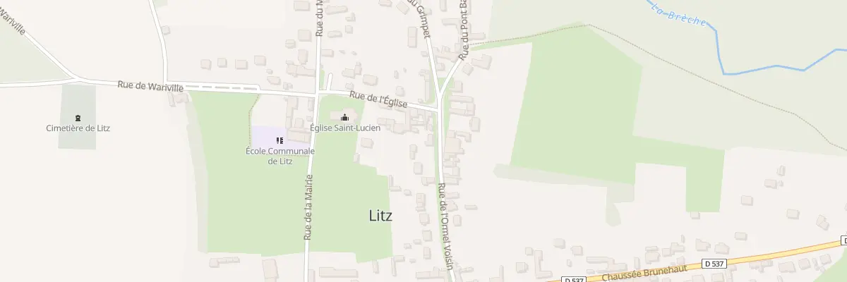 Plan du 4 Rue de l’Ormel Voisin à Litz