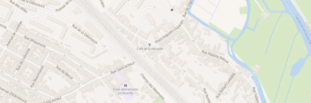 Plan du 168 Rue Saint-Acheul à Amiens