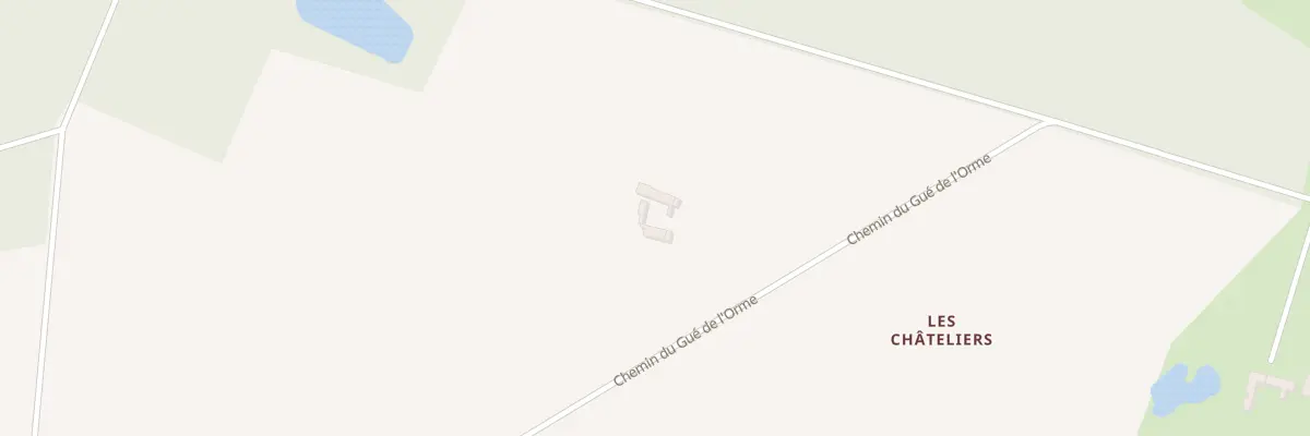 Plan du 5009 Les Chateliers à Bouzy-la-Forêt