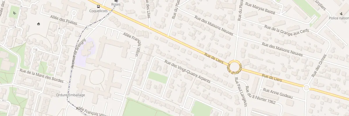 Plan du 24 Rue des 24 Arpents à Sainte-Geneviève-des-Bois