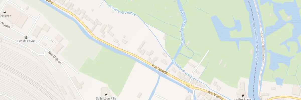 Plan du 11 Rue Voyelle à Amiens