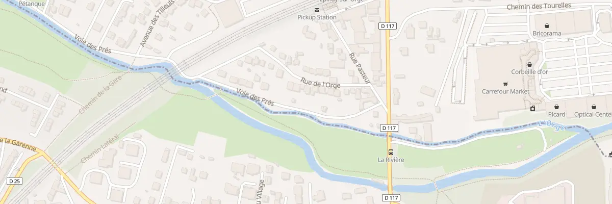 Plan du 17 Rue de l’Orge à Épinay-sur-Orge