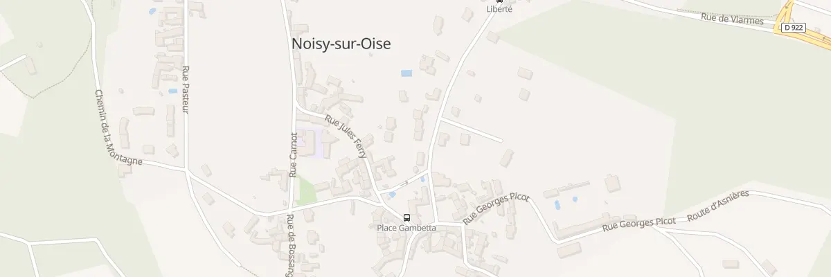 Plan du 28 Rue de la Republique à Noisy-sur-Oise