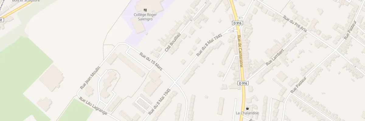 Plan du 8 Rue du Huit Mai à Saint-Pol-sur-Ternoise