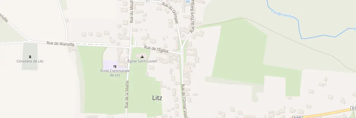 Plan du 2 Rue de l’Ormel Voisin à Litz