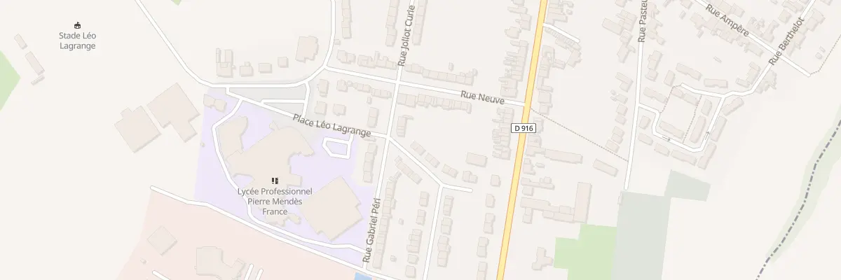Plan du 1 Rue Pierre Brossolette à Saint-Pol-sur-Ternoise