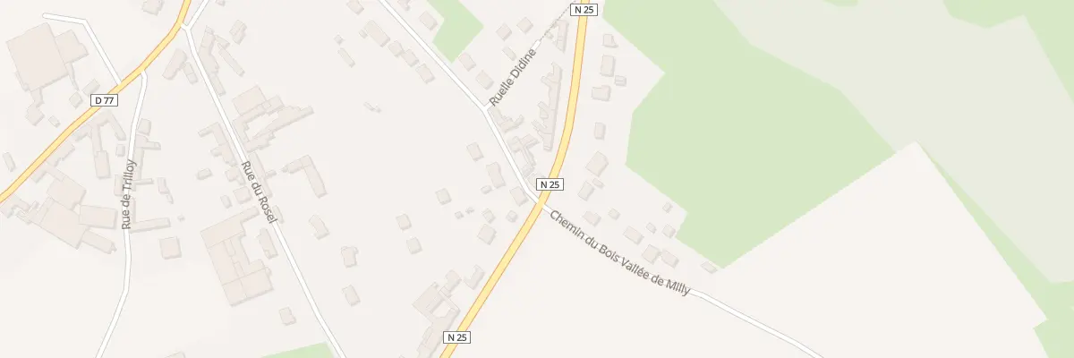 Plan du 64 Rte Nationale à Beauval