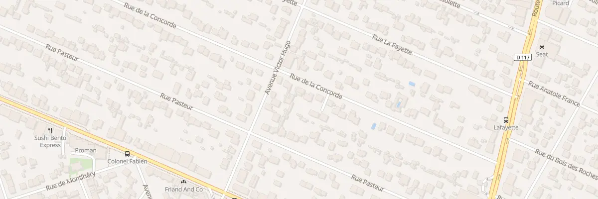 Plan du 148 Rue de la Concorde à Sainte-Geneviève-des-Bois