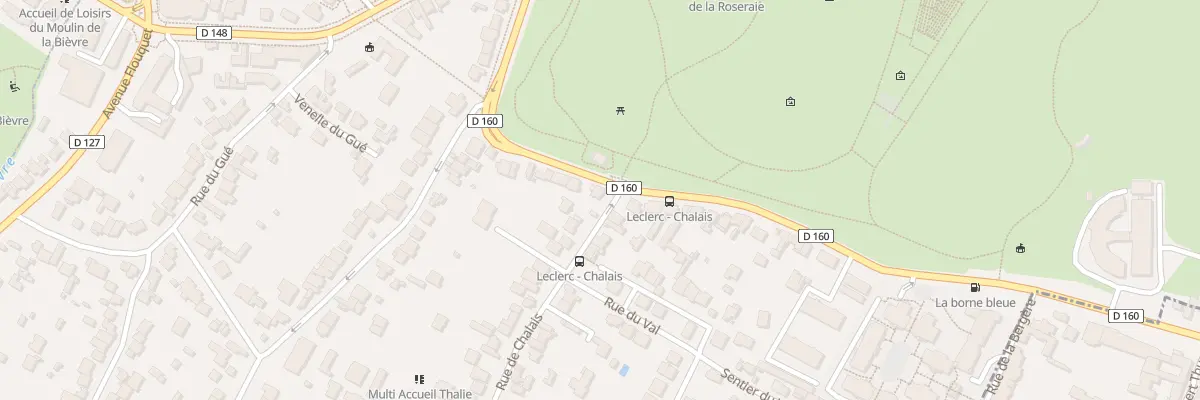 Plan du 2 Rue de Chalais à L’Haÿ-les-Roses