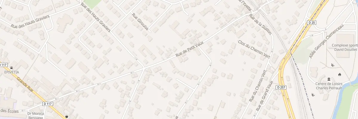 Plan du 44B Rue de Petit Vaux à Épinay-sur-Orge