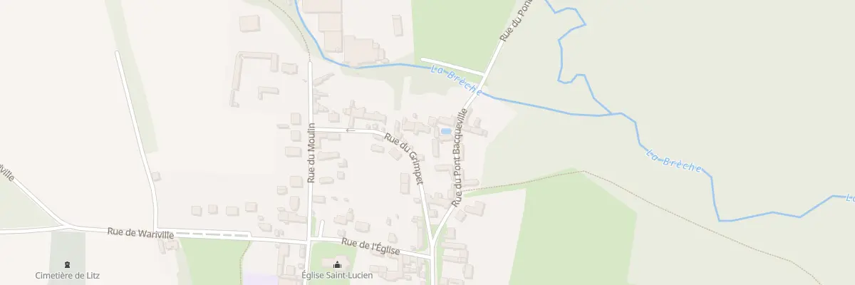 Plan du 17 Rue du Grimpet à Litz