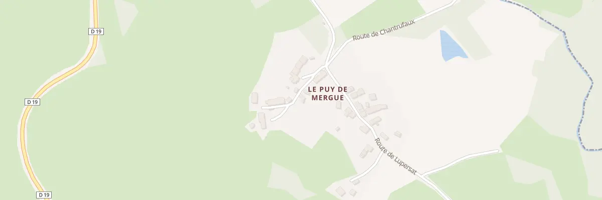 Plan du 11 Puy de Mergue à Champagnat