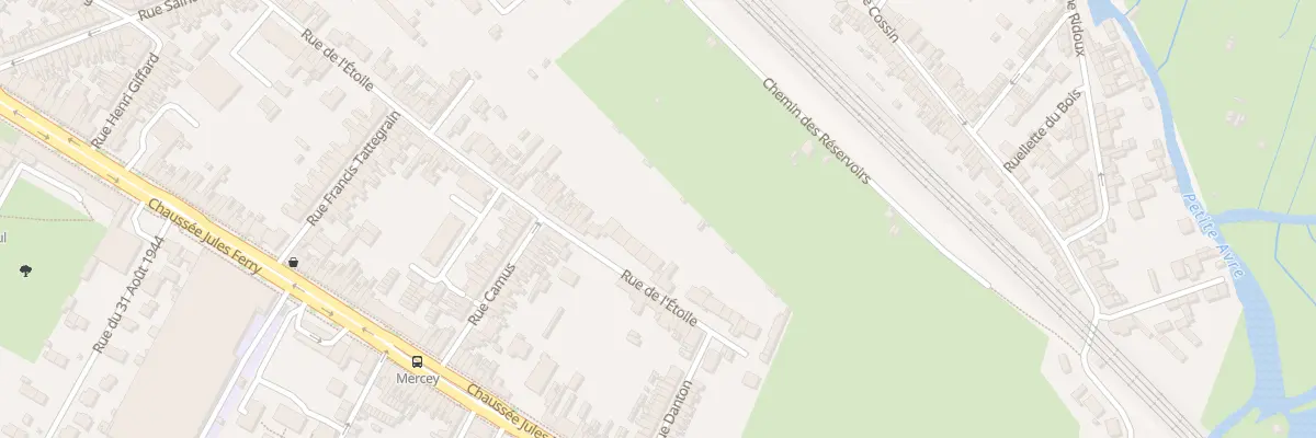 Plan du 111 Rue de l’Etoile à Amiens