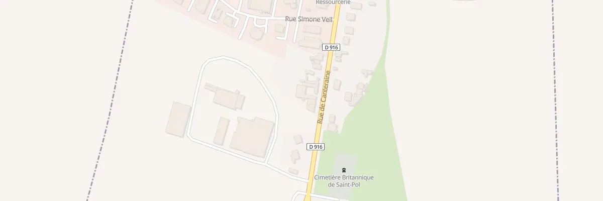 Plan du 152 Rue de Canteraine à Saint-Pol-sur-Ternoise