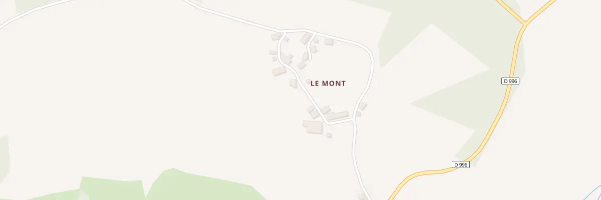 Plan du 5074 Le Mont à Saint-Oradoux-de-Chirouze