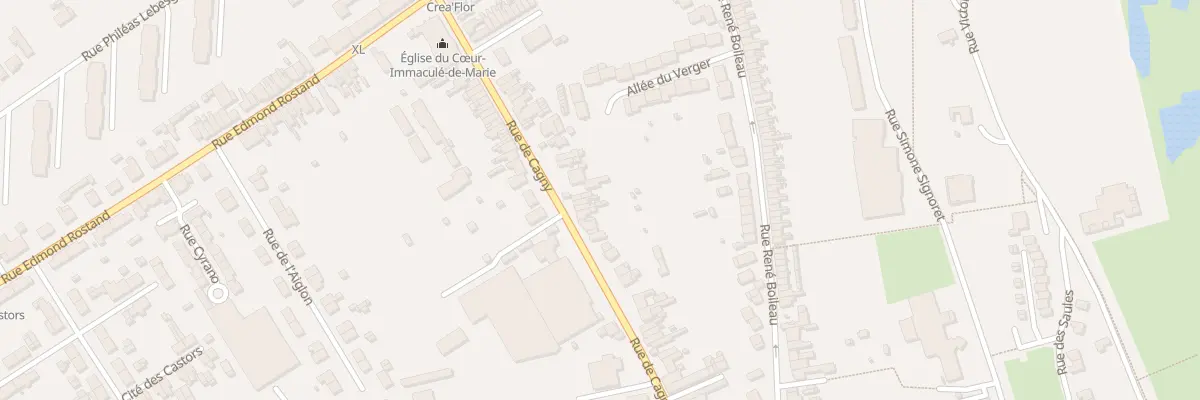 Plan du 577 Rue de Cagny à Amiens