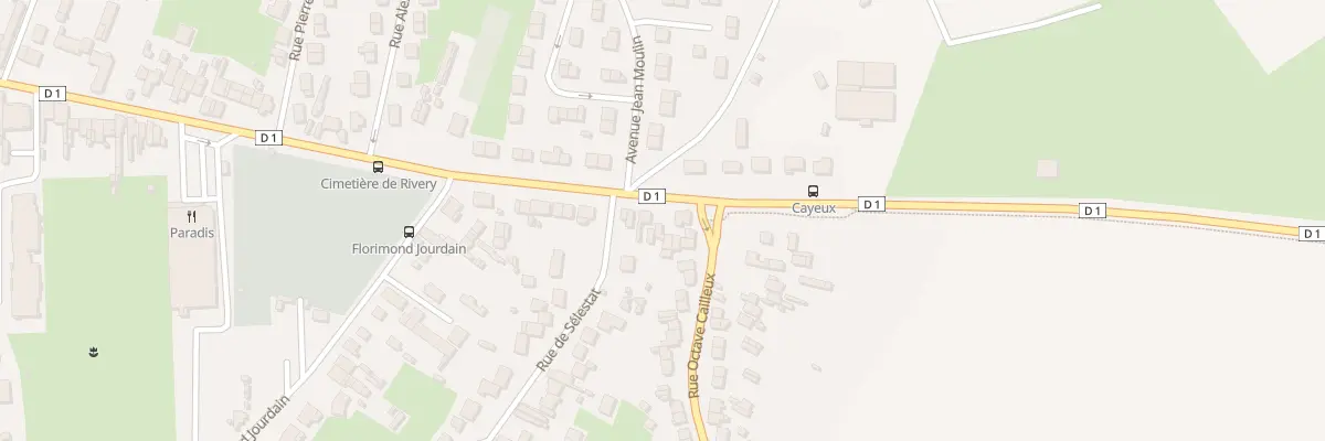 Plan du 24 Rte de Corbie à Rivery