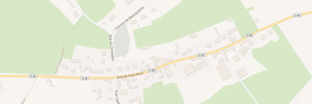 Plan du 13 Rue du Haut Bout à Talmas