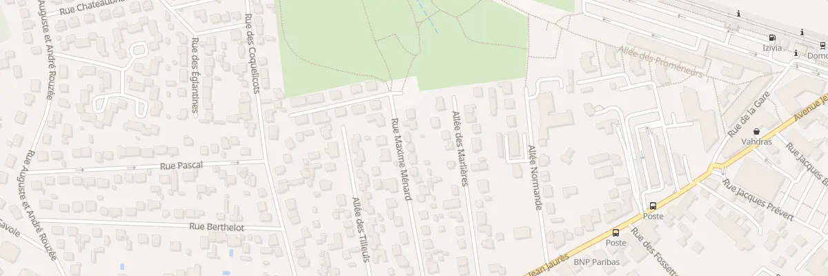 Plan du 26 Rue Maxime Ménard à Domont