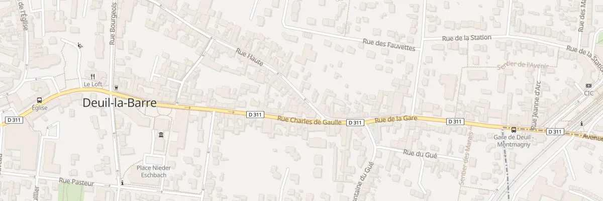 Plan du 78 Rue Haute à Deuil-la-Barre