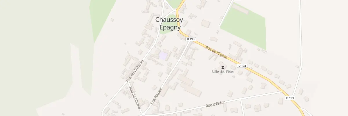 Plan du 17 Rue Neuve à Chaussoy-Epagny