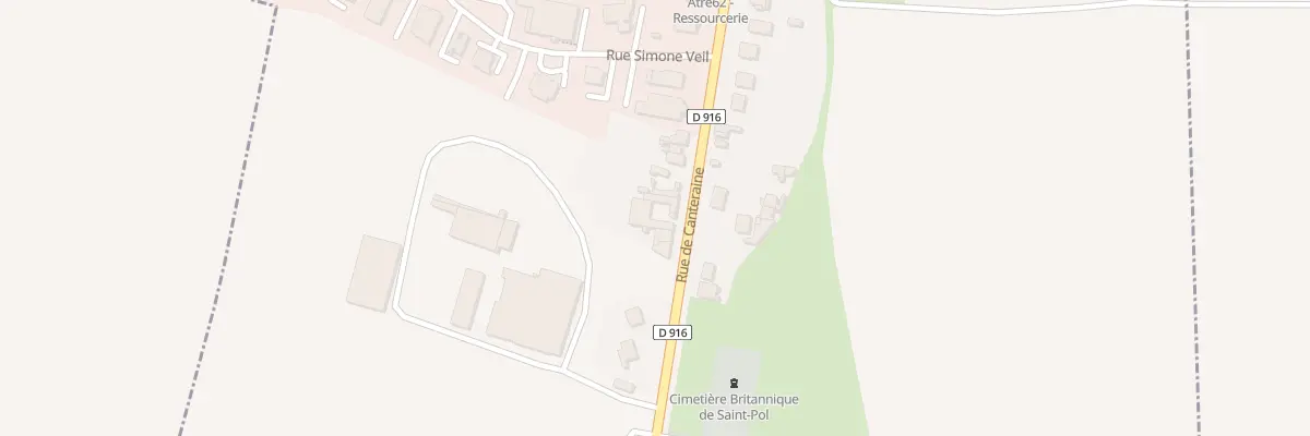 Plan du 150B Rue de Canteraine à Saint-Pol-sur-Ternoise