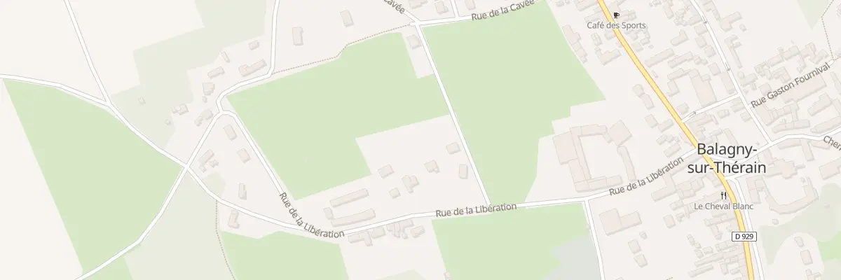 Plan du 16B Rue de la Libération à Balagny-sur-Thérain