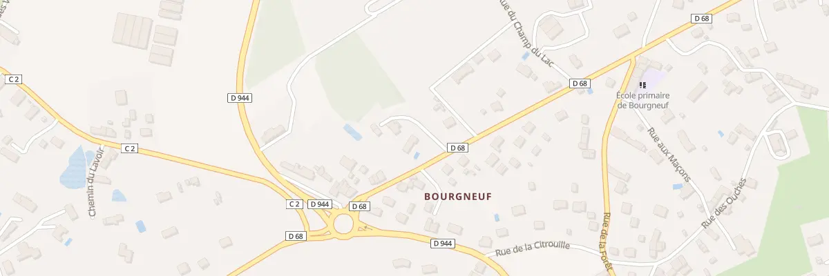 Plan du 7 Rte de Saint Martin à Saint-Éloy-de-Gy