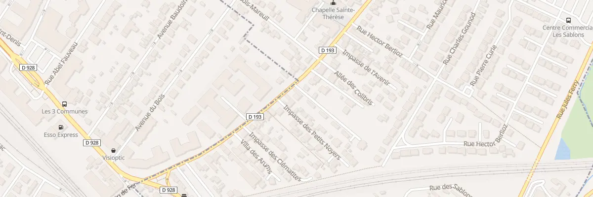 Plan du 247 Rue d’Épinay à Montmagny