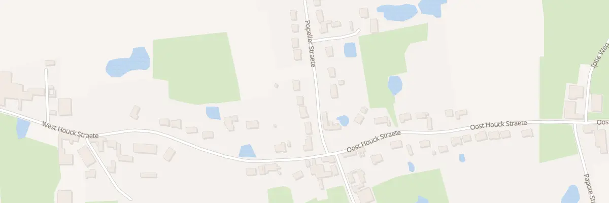 Plan du 327 Vc Popelier Straete à Buysscheure