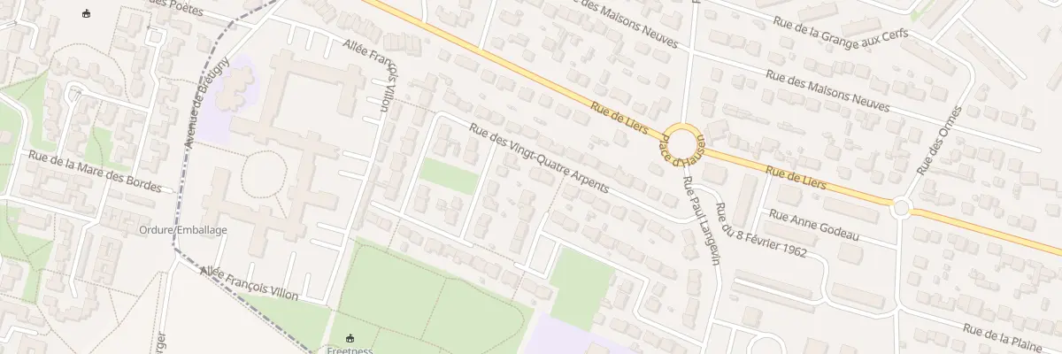 Plan du 19 Rue des 24 Arpents à Sainte-Geneviève-des-Bois