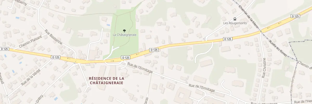 Plan du 2B Rte de Saint-Brice à Montmorency
