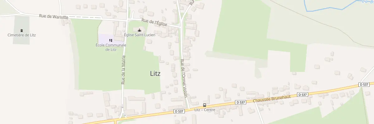 Plan du 17 Rue de l’Ormel Voisin à Litz
