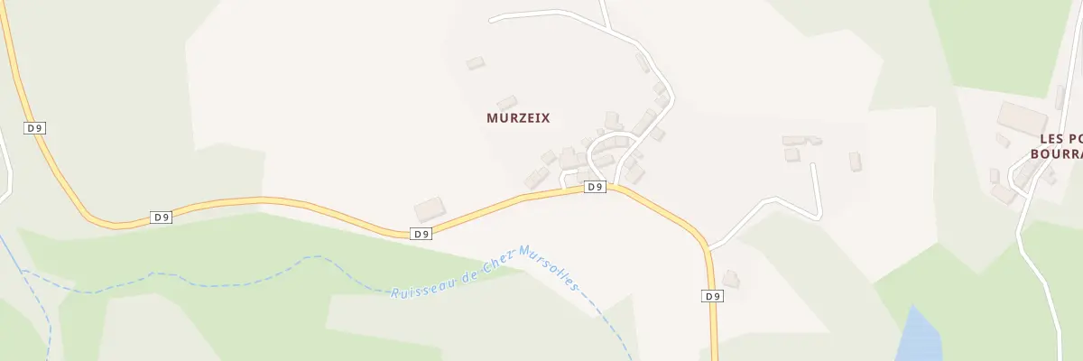 Plan du 12 Murzeix à La Villetelle