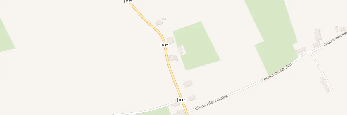 Plan du 2 Rte du Staelen Brugge Cd 17 à Pitgam