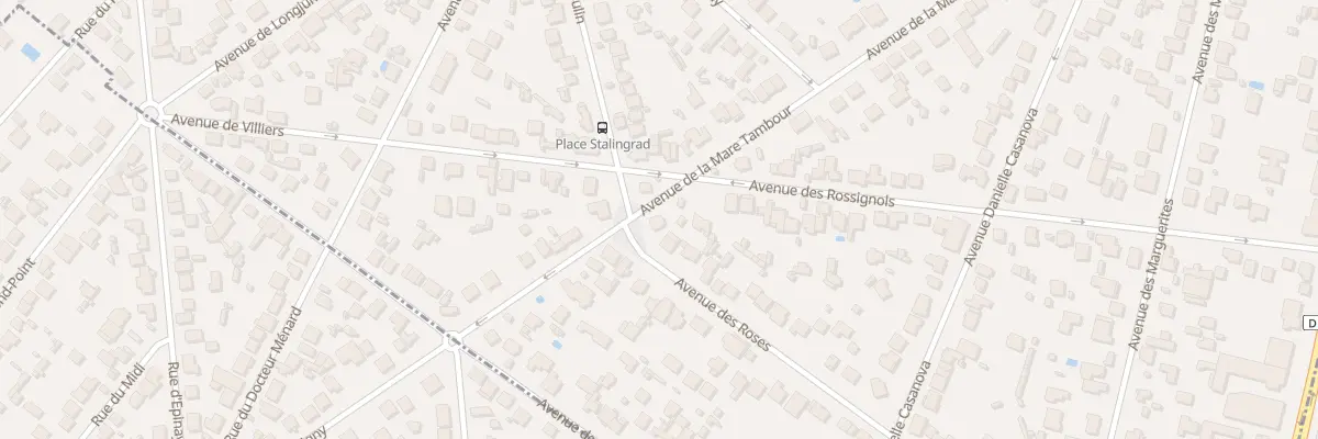 Plan du 44 Av des Roses à Villemoisson-sur-Orge