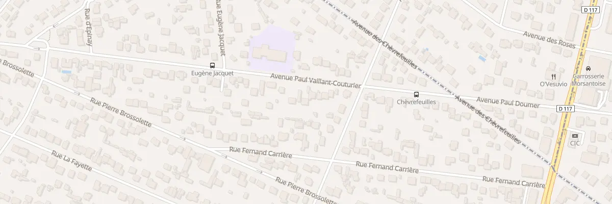 Plan du 152 Av Paul Vaillant Couturier à Sainte-Geneviève-des-Bois