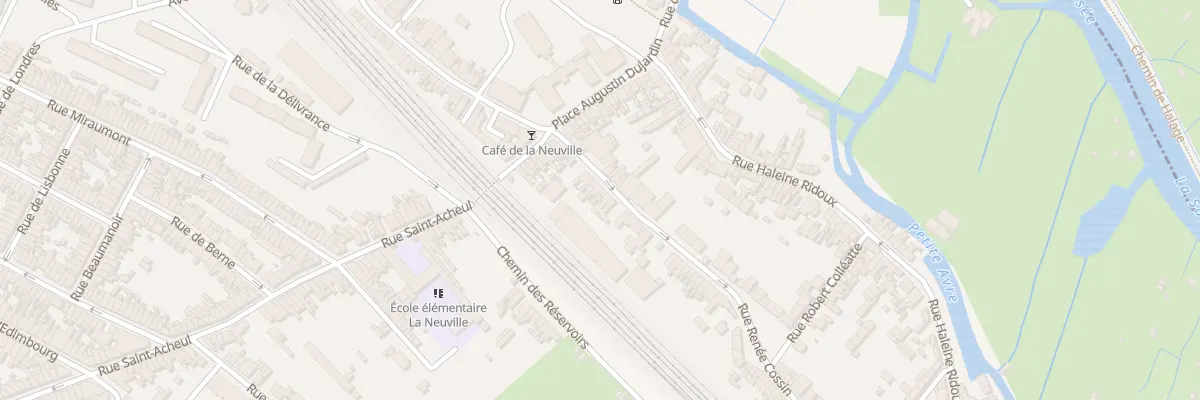Plan du 16 Rue Renée Cossin à Amiens