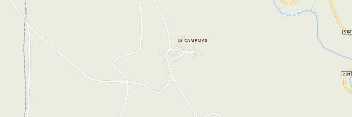 Plan du 13 Rue du Lavoir à Miraval-Cabardès
