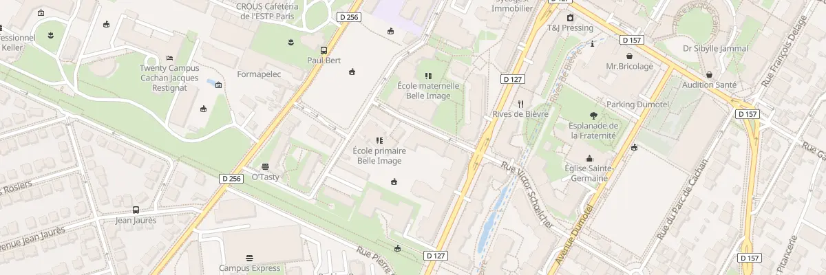 Plan du 7 Rue des Deux Freres à Cachan