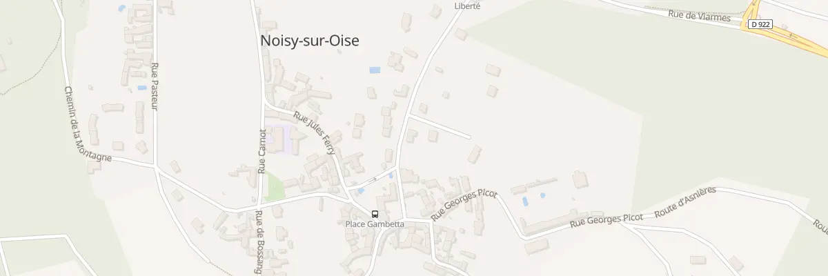 Plan du 21 Rue de la Republique à Noisy-sur-Oise